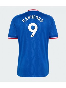 Moški Nogometna dresi replika Manchester United Marcus Rashford #9 Gostujoči 2026-27 Kratek rokav Moški Nogometna dresi replika Manchester United Marcus Rashford #9 Gostujoči 2026-27 Kratek rokav